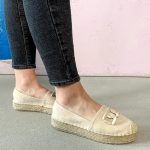 Жіночі еспадрільї Fashion Favorite 3958 40 розмір 25 см Бежевий