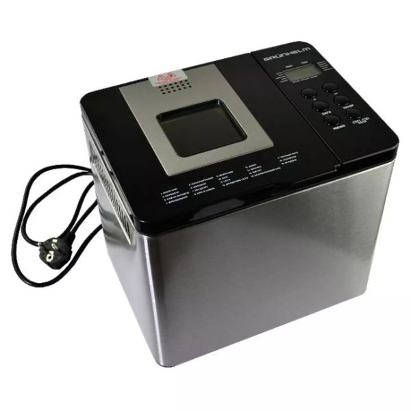 Хлібопічка Grunhelm GBM750 550 Вт Хлібопічка Grunhelm GBM750 550 Вт