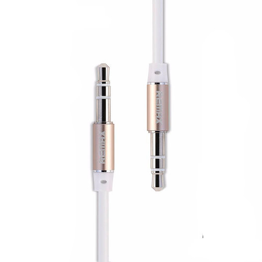 Кабель Audio AUX RM-L200 miniJack 3.5 male to male 2.0 м white Remax 320101 Кабель Audio AUX RM-L200 miniJack 3.5 male to male 2.0 м white Remax 320101