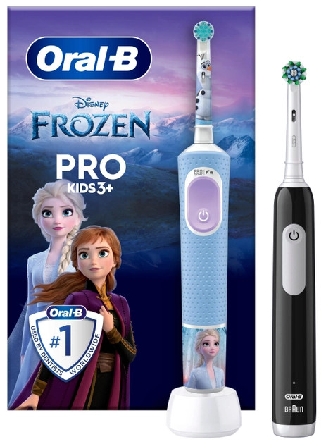 Набір зубних щіток Braun Oral-B Vitality Family Edition D103-Frozen 2 шт Набір зубних щіток Braun Oral-B Vitality Family Edition D103-Frozen 2 шт