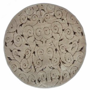 Килимок у ванну Arya Sarmasik AR-1380031-brown 120х120 мл коричневий