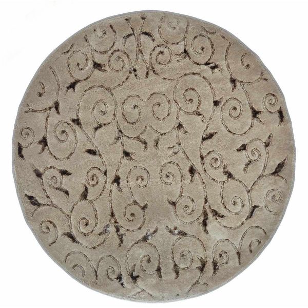 Килимок у ванну Arya Sarmasik AR-1380031-brown 120х120 мл коричневий Килимок у ванну Arya Sarmasik AR-1380031-brown 120х120 мл коричневий