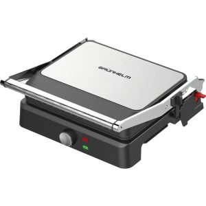 Гриль контактний Grunhelm G2209 2200 Вт сріблястий Гриль контактний Grunhelm G2209 2200 Вт сріблястий