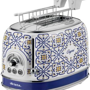Тостер Ariete 155 CAPRI 810 Вт синій з білим Тостер Ariete 155 CAPRI 810 Вт синій з білим