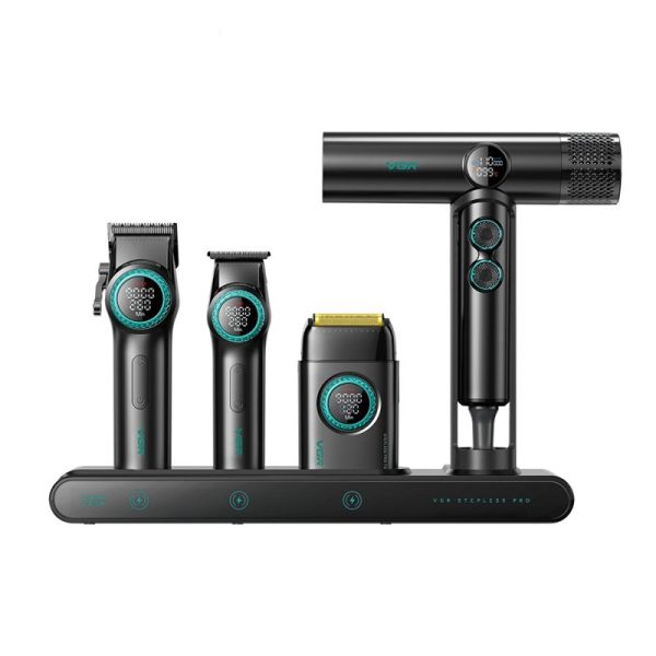 Комплект для стрижки VGR STEPLERSS PRO 4 IN 1 BLACK чорний Комплект для стрижки VGR STEPLERSS PRO 4 IN 1 BLACK чорний