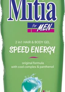 Чоловічий шампунь-гель для душу 2в1 Mitia Speed Energy 8595025827753 400 мл Чоловічий шампунь-гель для душу 2в1 Mitia Speed Energy 8595025827753 400 мл