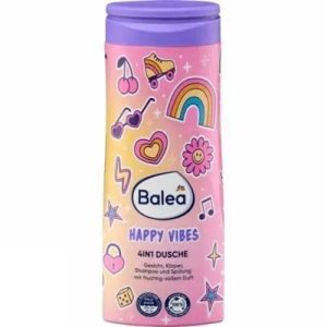 Дитячий шампунь-кондиціонер-гель для душу 4в1 Balea Happy Vibes 4066447858938 300 мл
