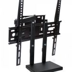 Комплект для встановлення ТВ з полицею для тюнера ElectricLight 13b806-Black чорний