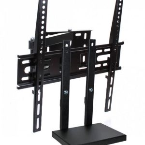 Комплект для встановлення ТВ з полицею для тюнера ElectricLight 13b806-Black чорний Комплект для встановлення ТВ з полицею для тюнера ElectricLight 13b806-Black чорний