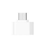 Адаптер до кабелю MicroUSB-USB XoKo XK-AC050-WH білий