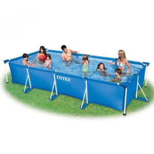 Басейн каркасний Intex Rectangular Frame Pool 28273 450х220х84 см 7127 л