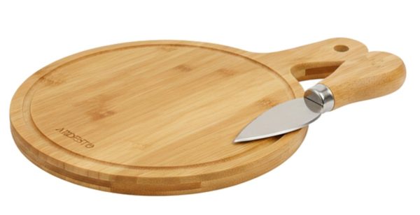 Набір для подачі сиру Ardesto Midori AR0935 19.5х14х0.8 см бежевий Набір для подачі сиру Ardesto Midori AR0935 19.5х14х0.8 см бежевий