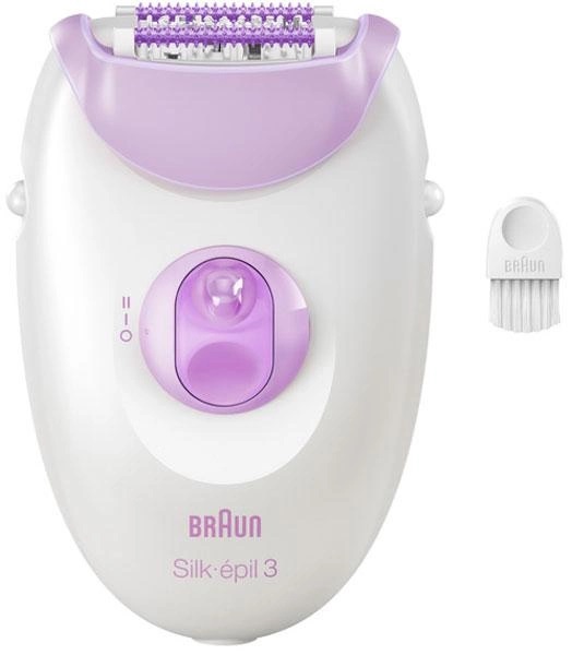 Епілятор Braun Silk Epil 3 SE-3-000 білий Епілятор Braun Silk Epil 3 SE-3-000 білий