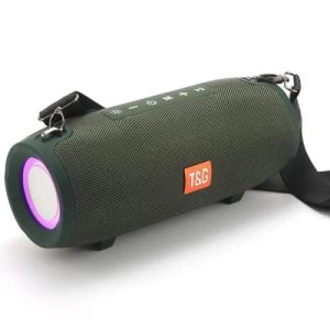 Колонка портативна Bluetooth T&G TG322 green зелена Колонка портативна Bluetooth T&G TG322 green зелена