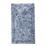 Килимок у ванну Arya Damaks AR-A107217-Blue 120х70 см блакитний