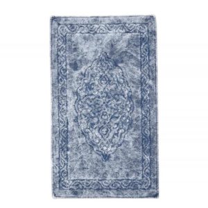 Килимок у ванну Arya Damaks AR-A107217-Blue 120х70 см блакитний