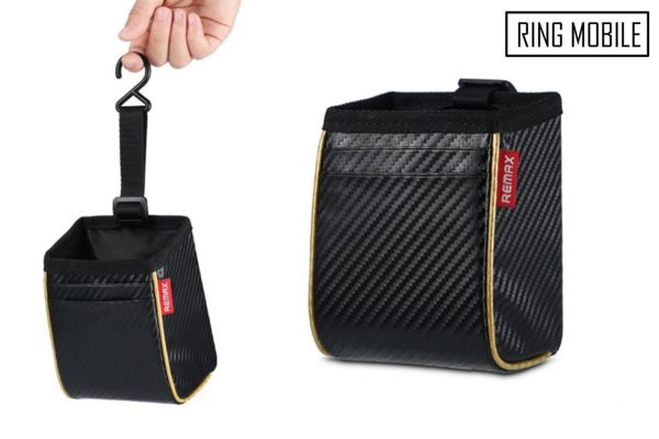 Автомобільний тримач Remax Car Seat Storage Bag CS-02 black carbon Автомобільний тримач Remax Car Seat Storage Bag CS-02 black carbon