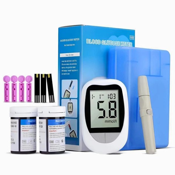 Апарат для вимірювання цукру 50 тестів від батареї Glucose Meter BY-100 для контролю рівня глюкози в крові Апарат для вимірювання цукру 50 тестів від батареї Glucose Meter BY-100 для контролю рівня глюкози в крові