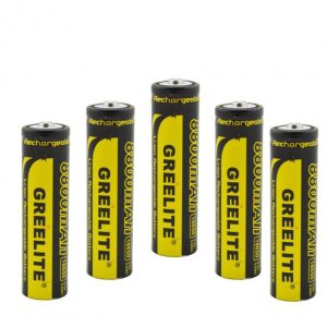 Акумулятор (1шт) 18650 Greelite 4.2V 9.6Wh Li-ion батарейка для ліхтарика Акумулятор (1шт) 18650 Greelite 4.2V 9.6Wh Li-ion батарейка для ліхтарика