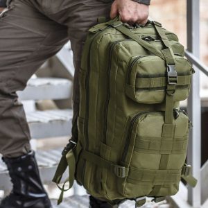 Тактичний похідний рюкзак, 25л, тактичний похідний військовий рюкзак. Колір: хакі Тактичний похідний рюкзак, 25л, тактичний похідний військовий рюкзак. Колір: хакі