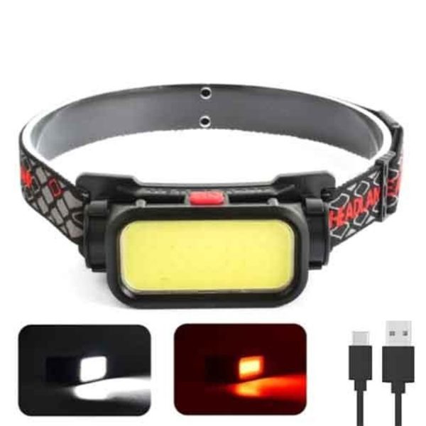 Ліхтар налобний BL-008+COB (white+red), червоне світло, водозахист, вбудований акумулятор Ліхтар налобний BL-008+COB (white+red), червоне світло, водозахист, вбудований акумулятор