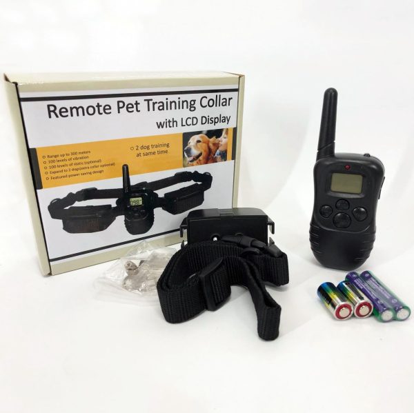 Нашийник для собак Remote Pet Dog Training з LCD Дисплеєм Нашийник для собак Remote Pet Dog Training з LCD Дисплеєм
