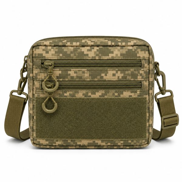 Чоловіча тактична сумка EDC Cordura 600D, сумка з кордури для патчів піксель