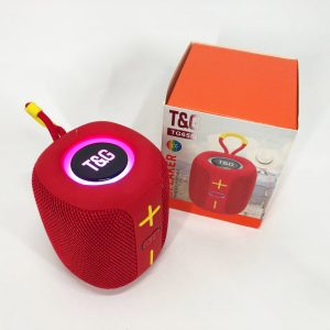 Портативна Bluetooth колонка TG658 8W з RGB підсвічуванням, колонка для вечірки. Колір: червоний Портативна Bluetooth колонка TG658 8W з RGB підсвічуванням, колонка для вечірки. Колір: червоний