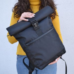 Рюкзак Roll Top чоловічий-жіночий для ноутбука міський рол топ, великий рюкзак для подорожей Рюкзак Roll Top чоловічий-жіночий для ноутбука міський рол топ, великий рюкзак для подорожей
